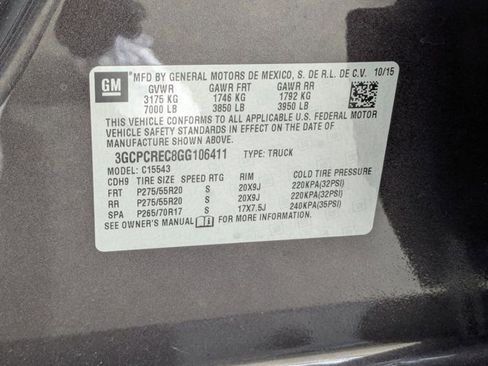 Used 2016 Chevrolet Silverado 1500 LT w/ All Star Edition RWD image 24