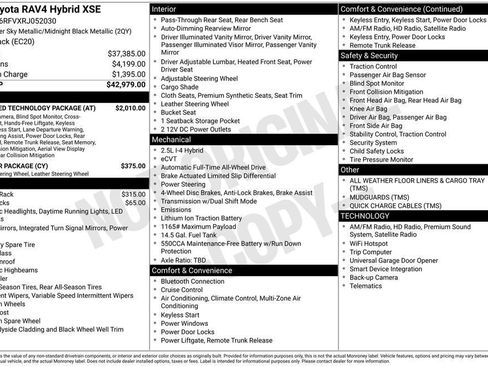 Used 2024 Toyota RAV4 XSE w/ Advanced Technology Package AWD/4WD image 23
