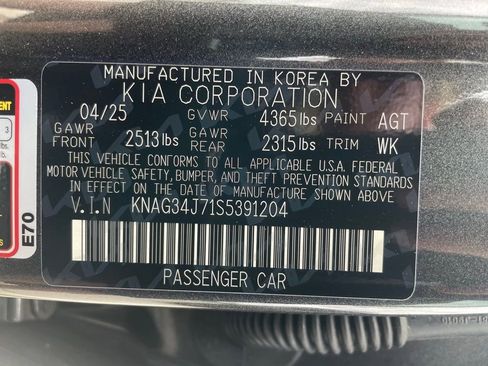 New 2025 Kia K5 EX FWD image 36