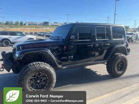 Used 2021 Jeep Wrangler Unlimited Rubicon AWD/4WD image 4