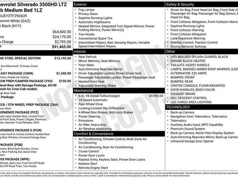 New 2026 Chevrolet Silverado 3500 LTZ AWD/4WD image 26