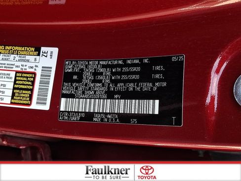 Certified 2025 Toyota Grand Highlander AWD image 26