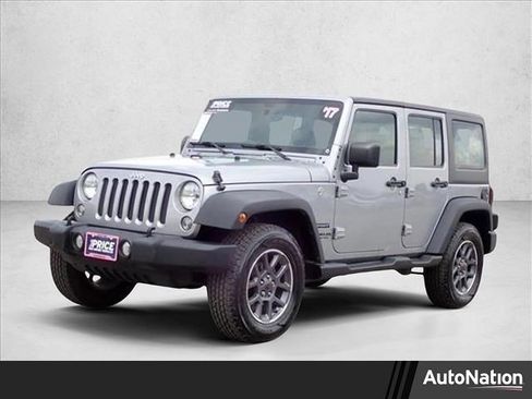 Used 2017 Jeep Wrangler Unlimited Sport w/ Connectivity Group AWD/4WD image 1