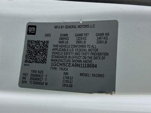 Used 2022 Chevrolet Colorado LT w/ Fleet Safety Package image 36