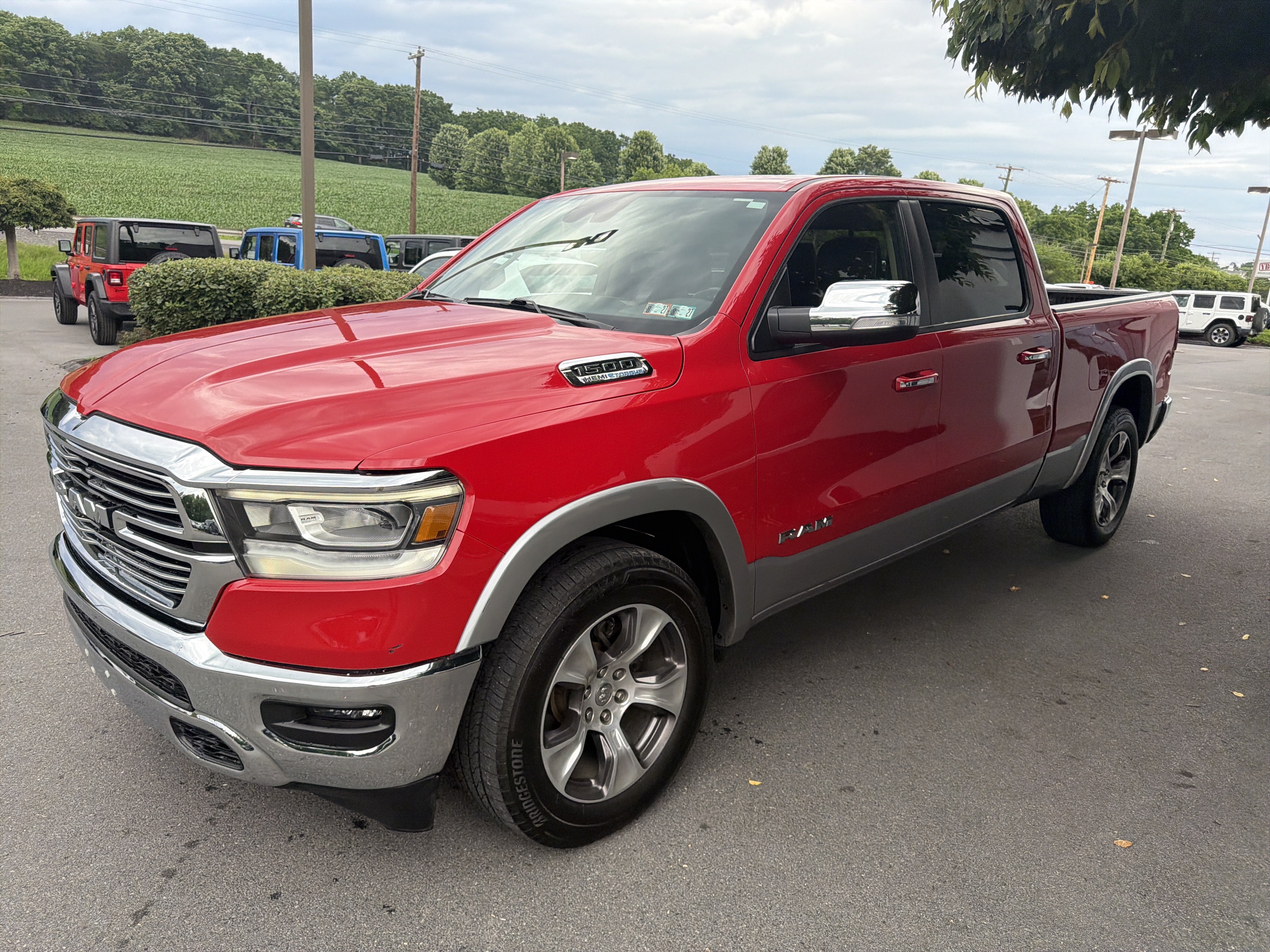 Used 2021 RAM 1500 Laramie AWD/4WD image 8