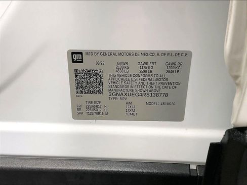 Used 2024 Chevrolet Equinox LT w/ LPO, Floor Liner Package image 35