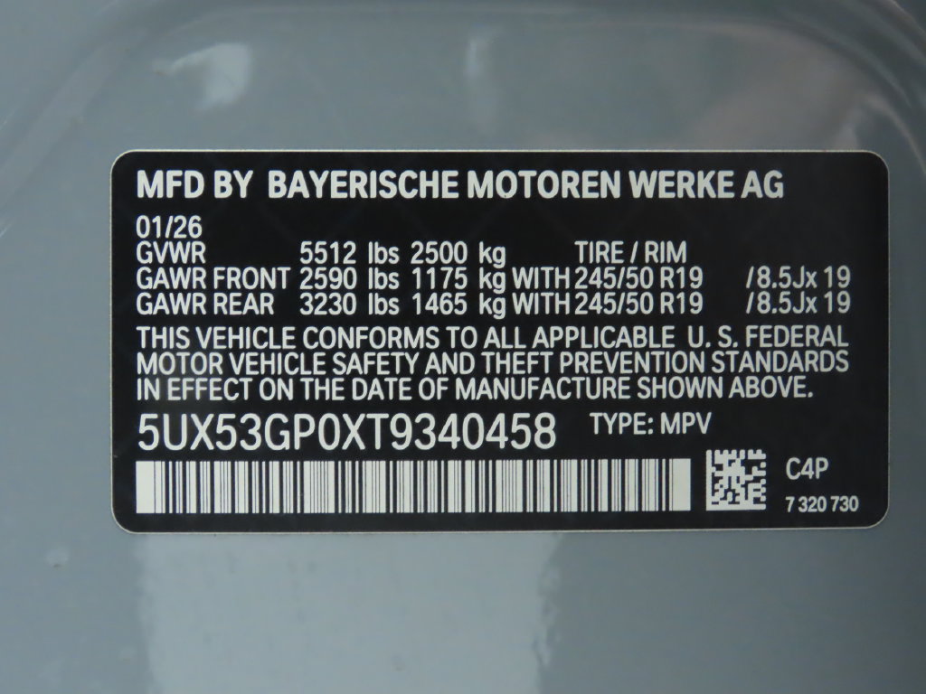 Certified 2026 BMW X3 xDrive30i w/ M Sport Package AWD/4WD image 35