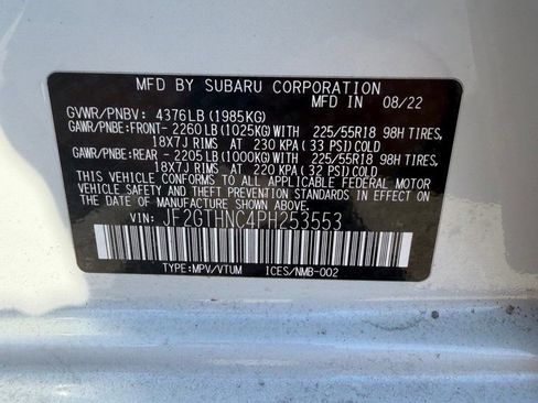 Used 2023 Subaru Crosstrek 2.5i Limited image 17