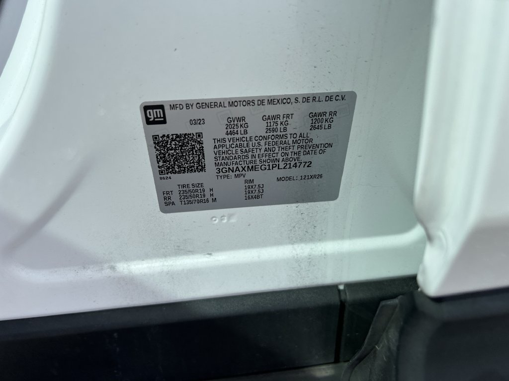 Used 2023 Chevrolet Equinox RS w/ RS Leather Package FWD image 39