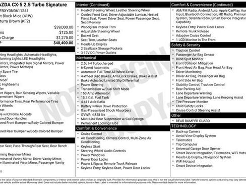 Used 2022 MAZDA CX-5 Signature image 15