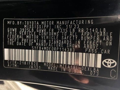 Used 2024 Toyota Corolla LE image 24