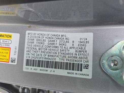 Used 2024 Honda Civic Sport image 15