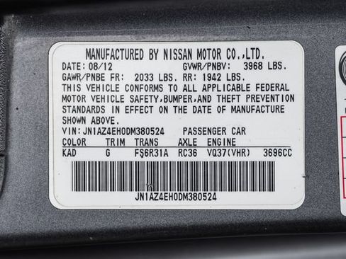 Used 2013 Nissan 370Z Coupe RWD image 68
