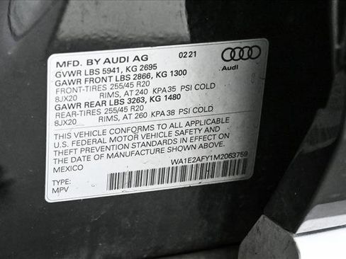 Used 2021 Audi Q5 e Premium Plus image 26