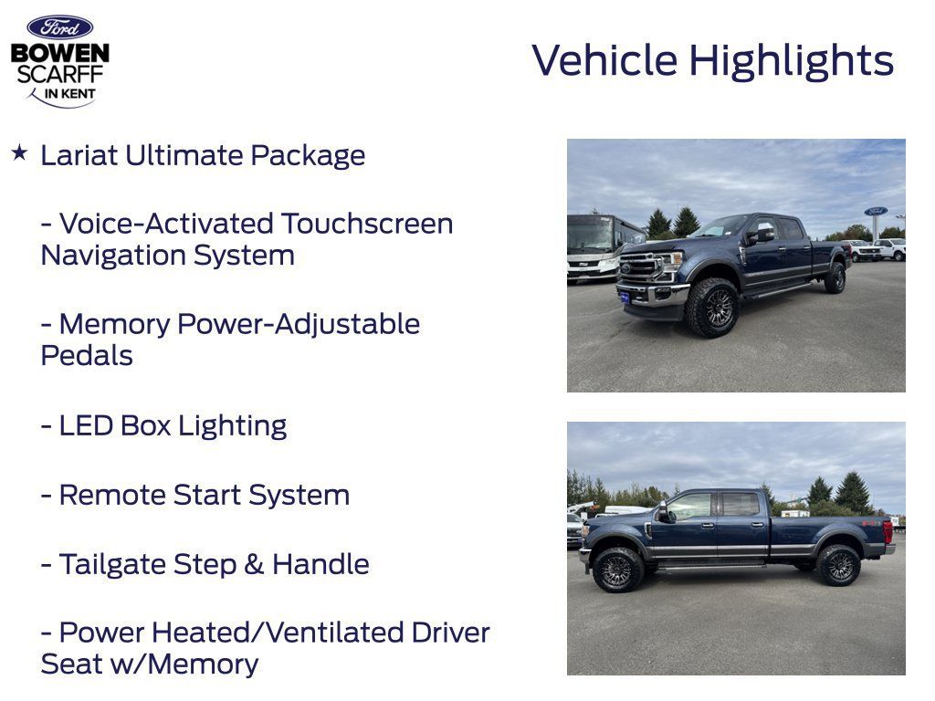 Used 2020 Ford F350 Lariat w/ Lariat Ultimate Package AWD/4WD image 8