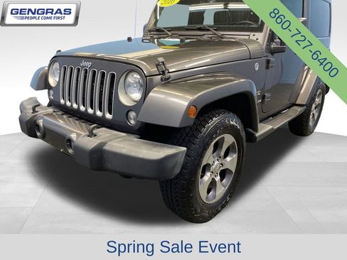 Certified 2016 Jeep Wrangler Sahara w/ Connectivity Group AWD/4WD image 40