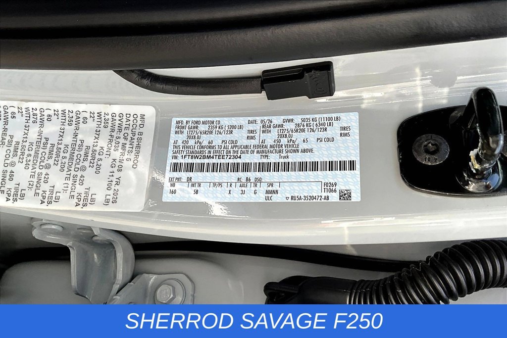 New 2026 Ford F250 Lariat w/ Black Appearance Package AWD/4WD image 8