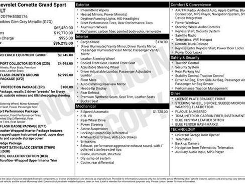 Used 2017 Chevrolet Corvette Grand Sport image 32