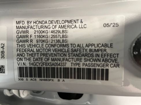 Used 2025 Honda Accord Touring image 24