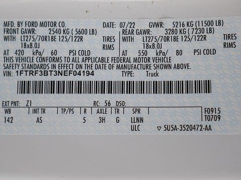 Used 2022 Ford F350 XL w/ STX Appearance Package image 49