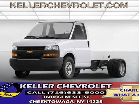 New 2025 Chevrolet Express 3500 w/ Power Convenience Package RWD image 1