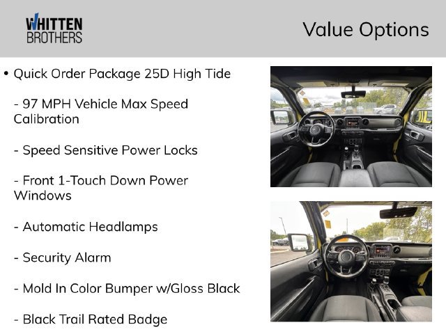 Used 2022 Jeep Wrangler Unlimited Sport AWD/4WD image 13