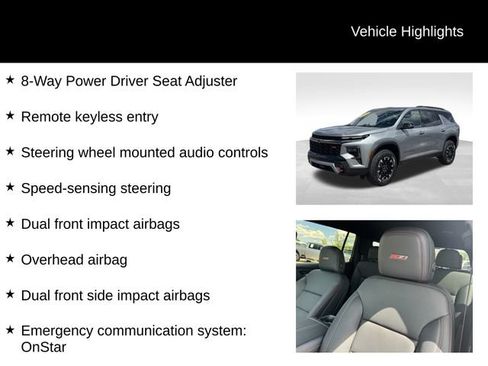 Used 2026 Chevrolet Traverse Z71 AWD/4WD image 15