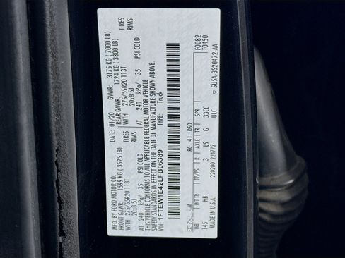 Used 2020 Ford F150 Lariat w/ Equipment Group 502A Luxury image 40