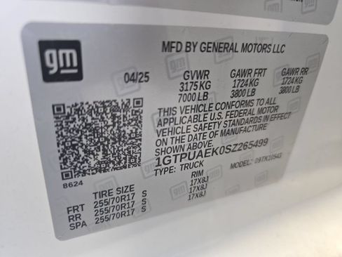 Used 2025 GMC Sierra 1500 Pro w/ Pro Value Package AWD/4WD image 39