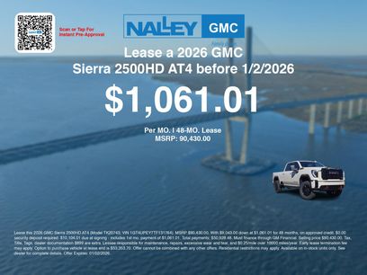 New 2026 GMC Sierra 2500 AT4 w/ AT4 Premium Plus Package