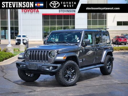 Used 2019 Jeep Wrangler Unlimited Sahara w/ Quick Order Package 24M Moab AWD/4WD image 1