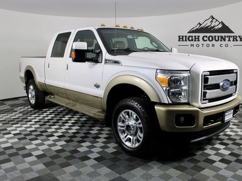 Used 2014 Ford F350 King Ranch w/ Snow Plow Prep Package image 1