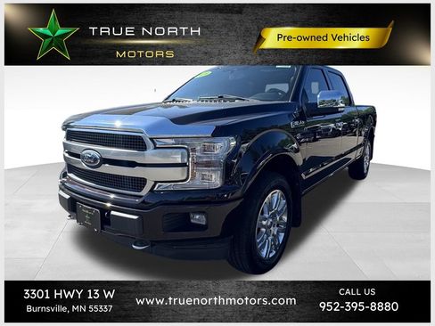 Used 2020 Ford F150 Platinum w/ Technology Package AWD/4WD image 1