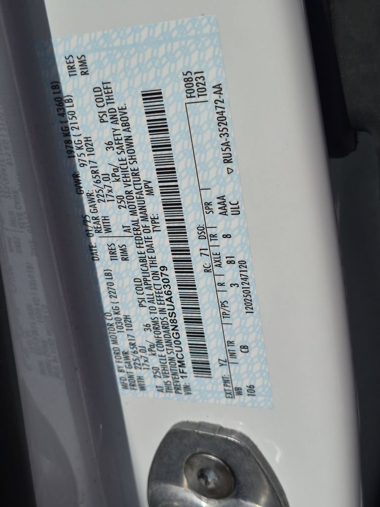 Used 2025 Ford Escape Active FWD image 32