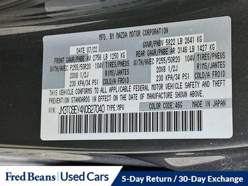 Used 2022 MAZDA CX-9 Signature image 35