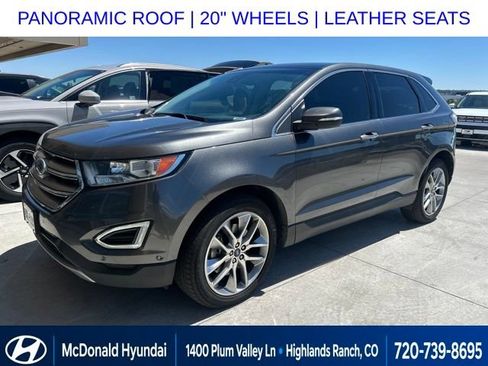 Used 2015 Ford Edge Titanium w/ Equipment Group 302A AWD/4WD image 1