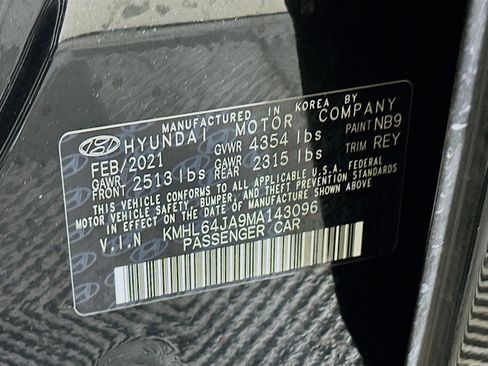 Used 2021 Hyundai Sonata SEL w/ Preferred Accessory Package image 12