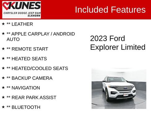 Used 2023 Ford Explorer Limited image 2