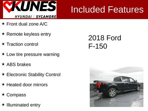 Used 2018 Ford F150 Lariat w/ Equipment Group 502A Luxury AWD/4WD image 2