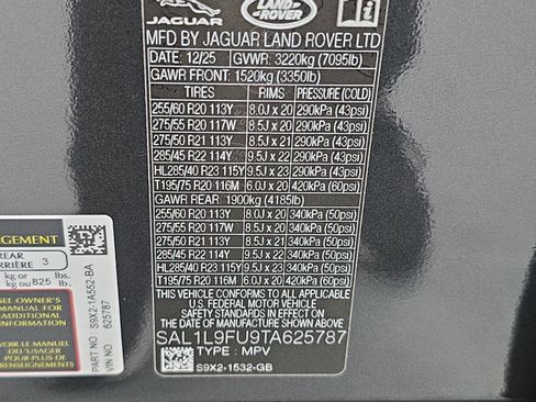 New 2026 Land Rover Range Rover Sport Dynamic SE image 36