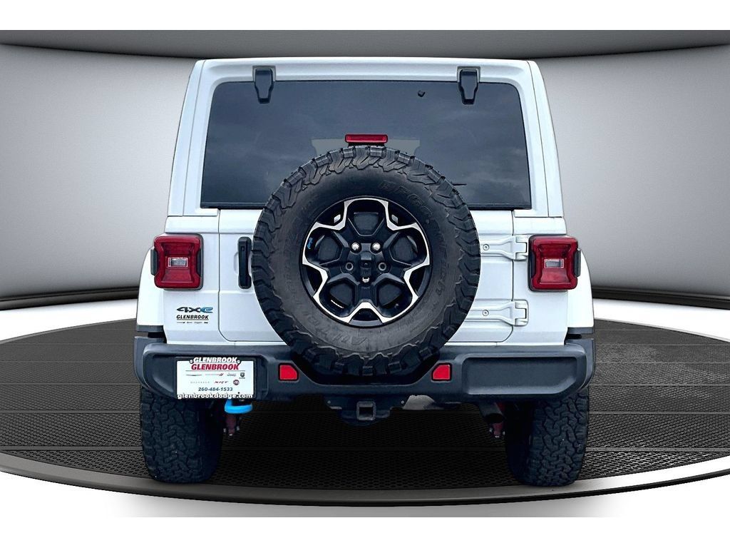 Used 2022 Jeep Wrangler Unlimited Rubicon 4xe w/ Cold Weather Group AWD/4WD image 6