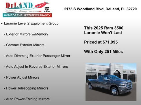 Used 2025 RAM 3500 Laramie image 18