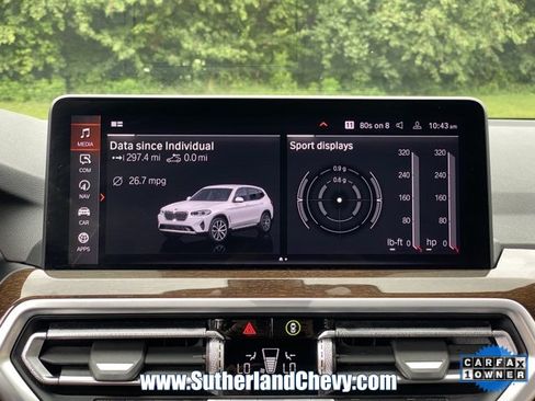 Used 2022 BMW X3 xDrive30i w/ Premium Package image 27