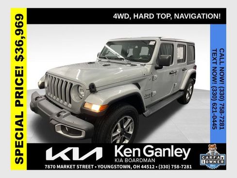 Used 2022 Jeep Wrangler Unlimited Sahara image 1