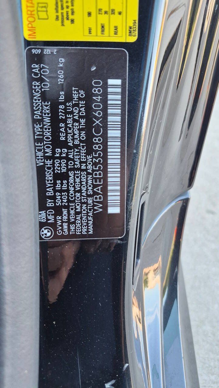 Used 2008 BMW 650i Convertible RWD image 79