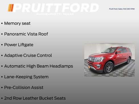 Used 2019 Ford Expedition Limited w/ Equipment Group 301A AWD/4WD image 25