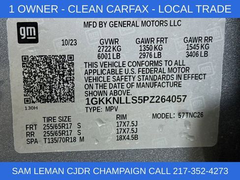 Used 2023 GMC Acadia AT4 w/ Technology Package AWD/4WD image 35