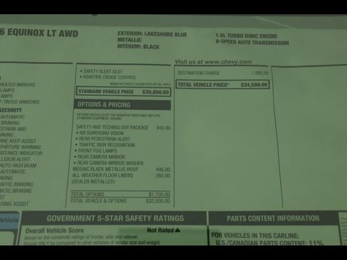 New 2026 Chevrolet Equinox LT AWD/4WD image 25