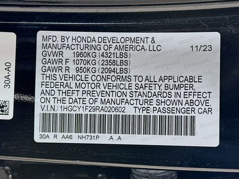 Used 2024 Honda Accord LX image 30
