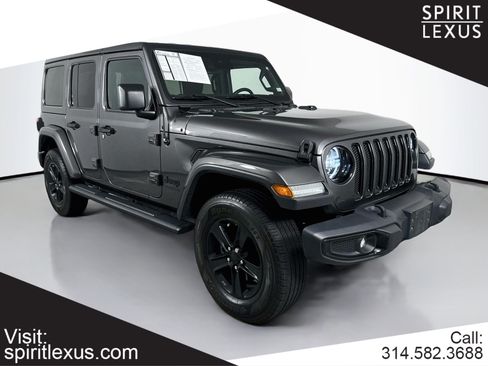 Used 2020 Jeep Wrangler Unlimited Sahara AWD/4WD image 1